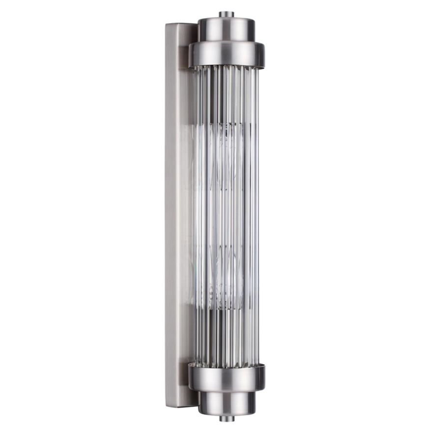 Настенный светильник ODEON LIGHT 4823/2W LORDI никель/прозрачный
