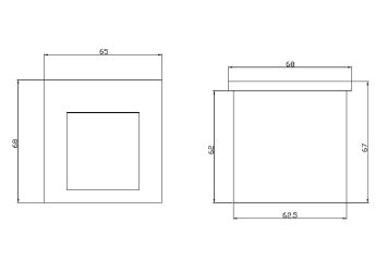 Подсветка для лестниц Outdoor O038-L3B MAYTONI Arca Черный