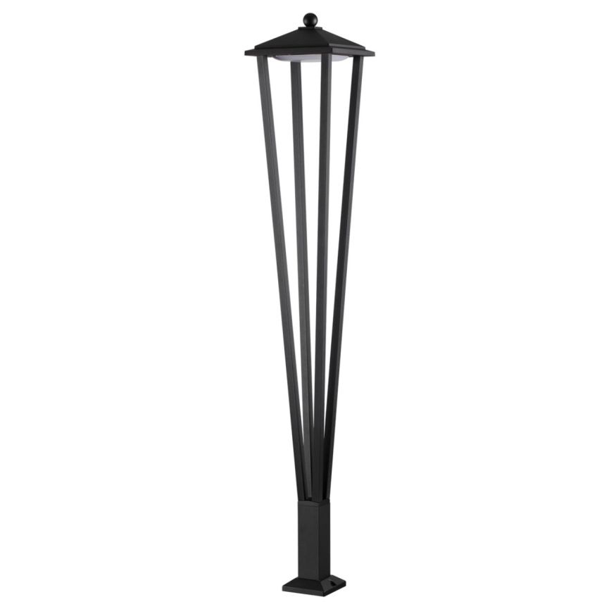 Уличный светильник ODEON LIGHT 6655/12GA BEARITZ черный/металл