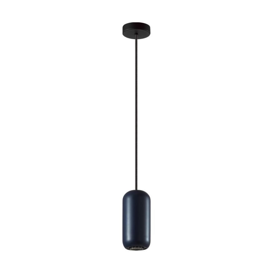 Подвес ODEON LIGHT 5060/1C COCOON черный/темн.синий