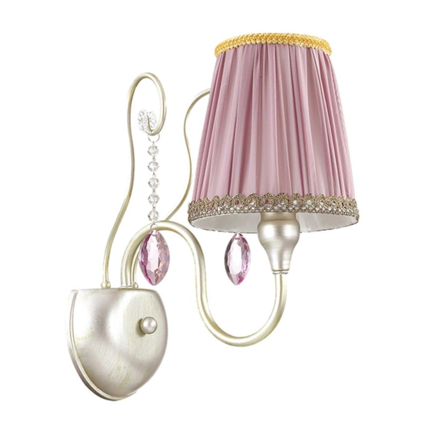 Бра ODEON LIGHT 3393/1W GAELLORI матовое золото с серебряной патиной