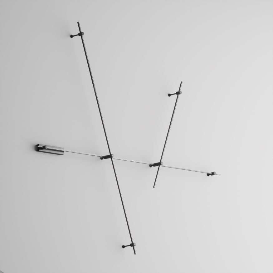 Шинопровод накладной/подвесной Technical TRX154-111B MAYTONI Busbar trunkings Flarity Черный