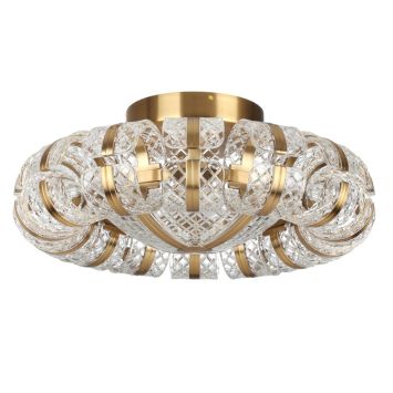 Люстра потолочная ODEON LIGHT 5030/104CL MIRAGE античн.бронза/прозрачный