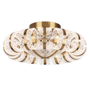 Люстра потолочная ODEON LIGHT 5030/104CL MIRAGE античн.бронза/прозрачный