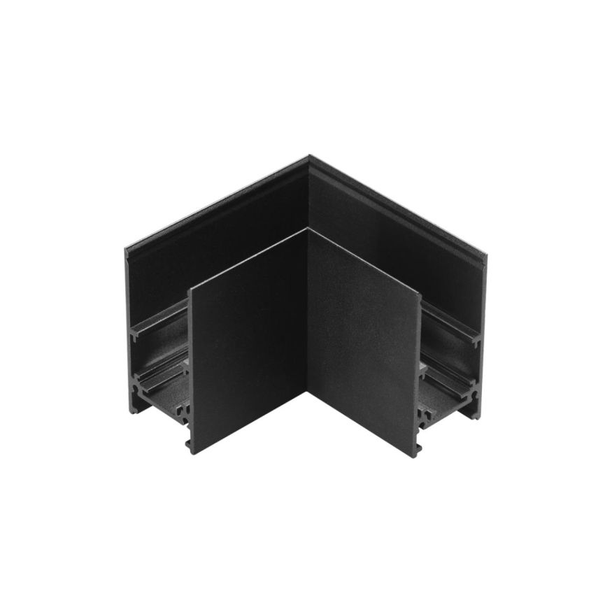 Соединитель для низковольтного шинопровода &quot;L-образный&quot; NOVOTECH 135166 FLUM черный