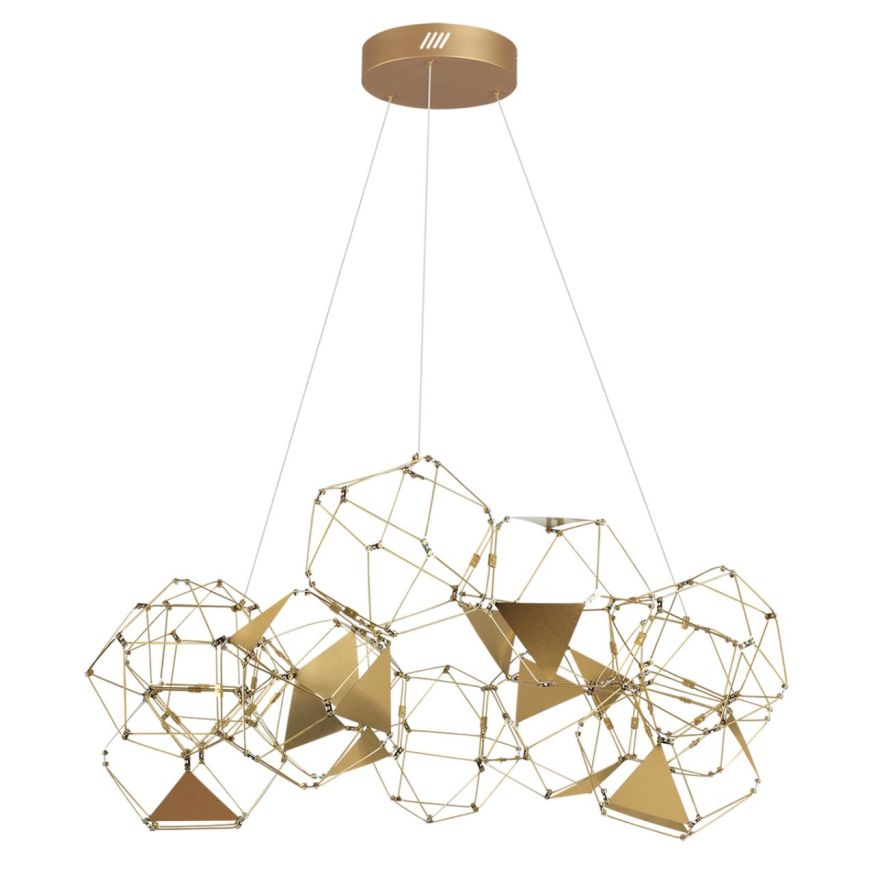 Люстра ODEON LIGHT 5086/56L TRELLIS античная бронза