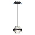 Подвес ODEON LIGHT 5031/6L KLOT черный/прозрачный