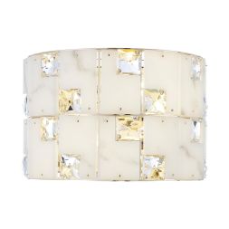 Бра ODEON LIGHT 5076/2W CHESSI золото/прозрачный/белый