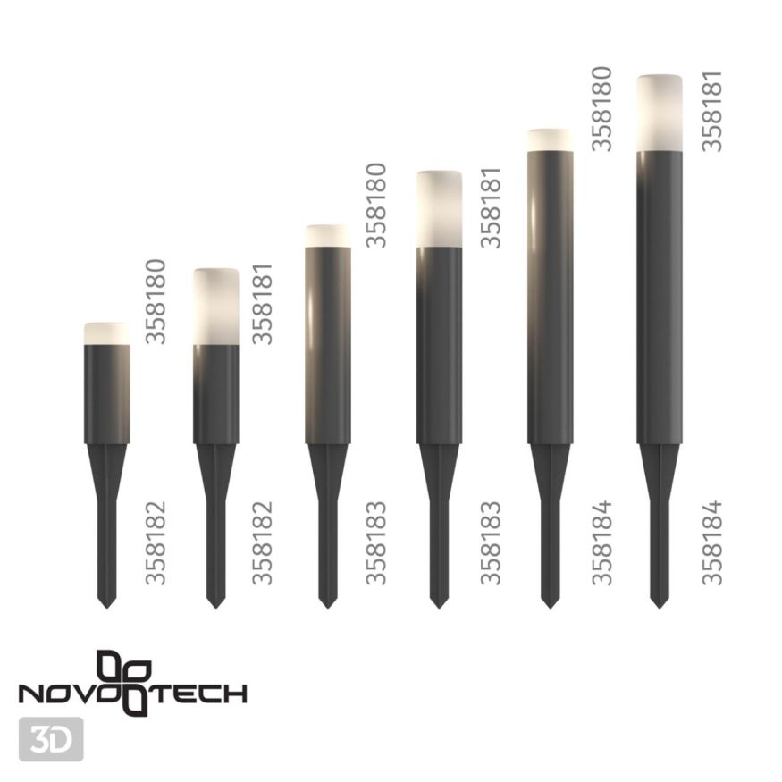 Плафон для светильника (арт. 358180, 358181) NOVOTECH 358184 NOKTA темно-серый