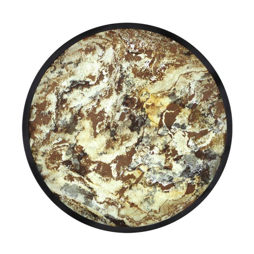 Настенно-потолочный светильник ODEON LIGHT 5064/24L BERGI матовый черный/серо-бежевый