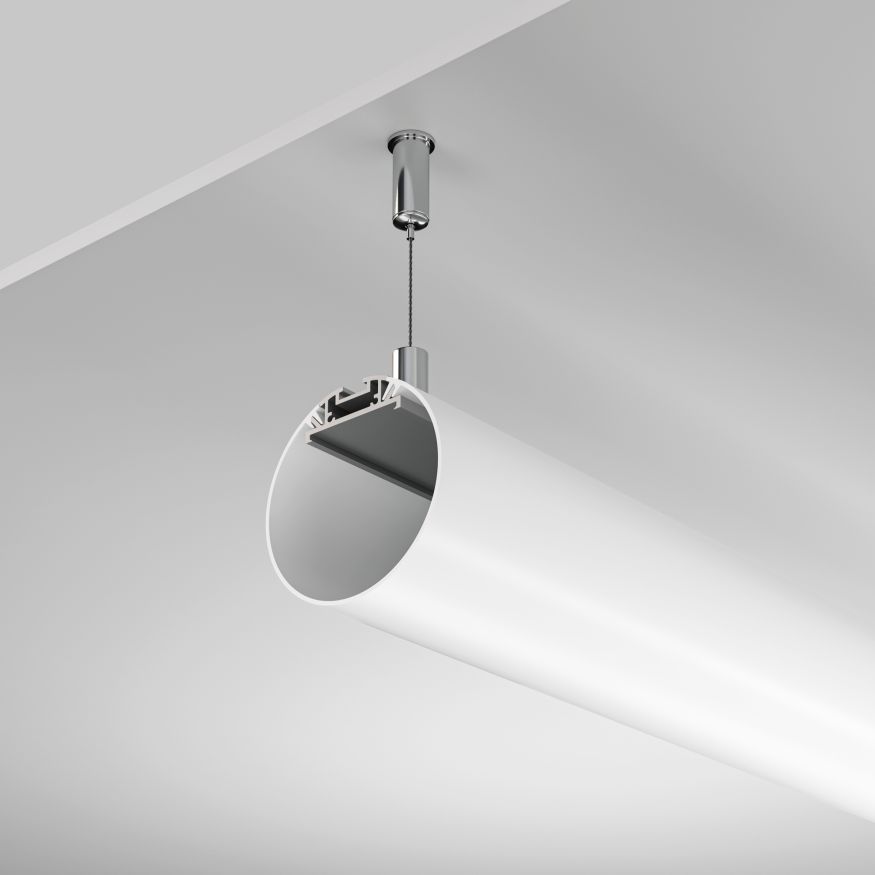 Профиль Led Strip ALM-D60-S-2M MAYTONI Подвесной профиль Серебро