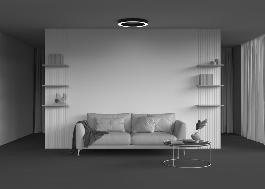 Потолочный светильник Technical C093CL-45W3K-B MAYTONI Lua Черный