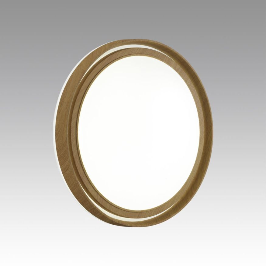 Настенно-потолочный светильник SONEX 7640/DL RUX WOOD белый/коричневый