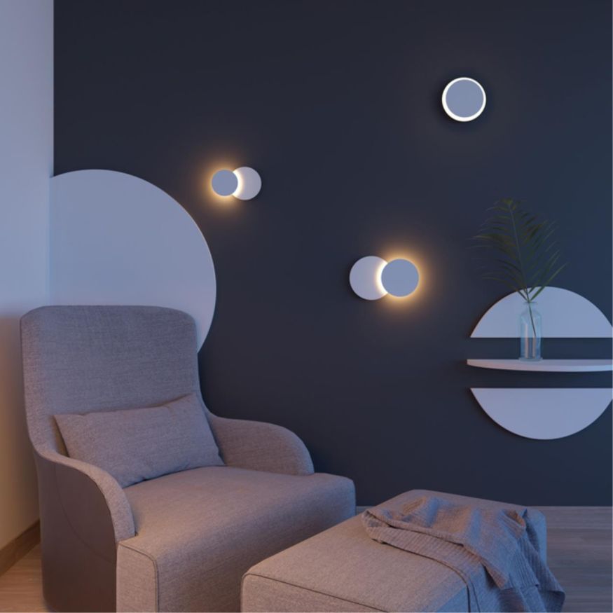 Накладной светодиодный светильник NOVOTECH 357857 SMENA белый