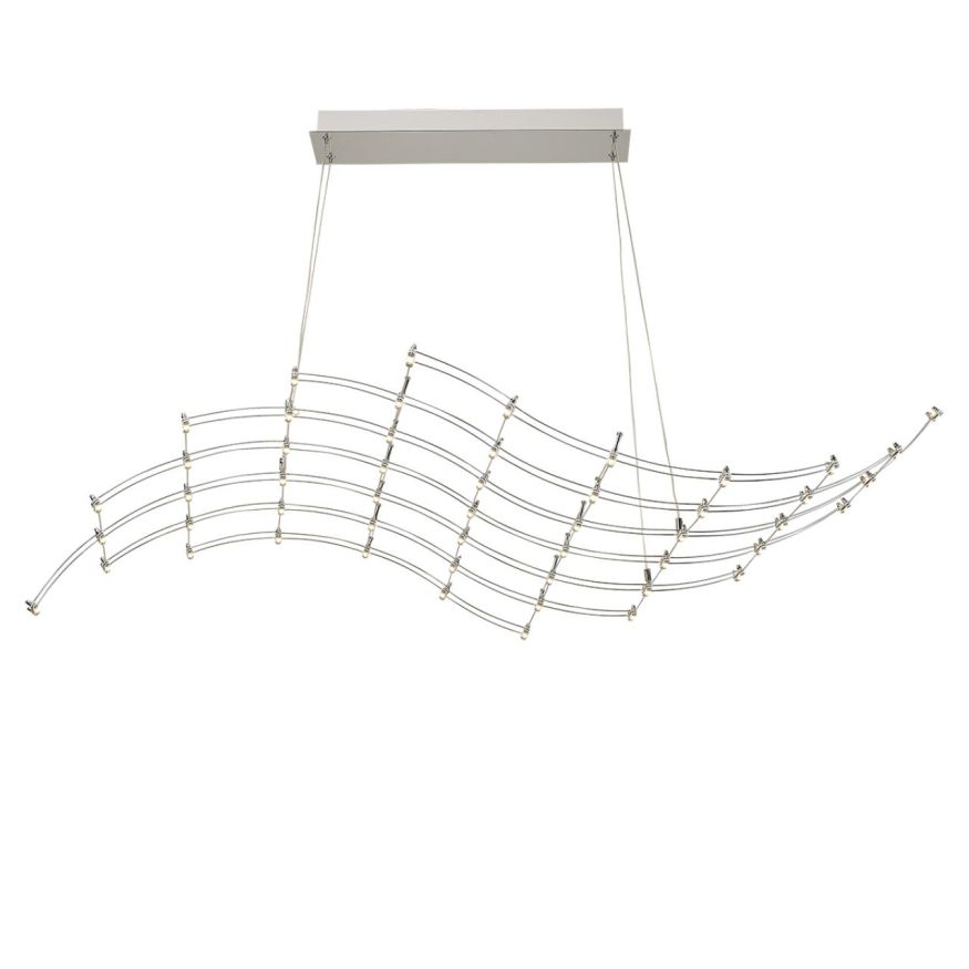 Подвесной ODEON LIGHT 7057/45L WELKIN нержавеющая сталь