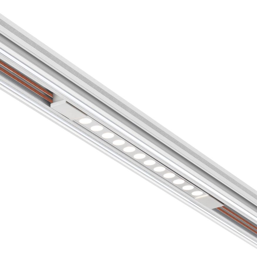 Трековый светильник для низковольтного шинопровода арт. 135179-135180 NOVOTECH 359432 FLUM белый