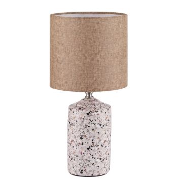 Настольная лампа LUMION 8141/1T TERAZIO бежевый, коричневый