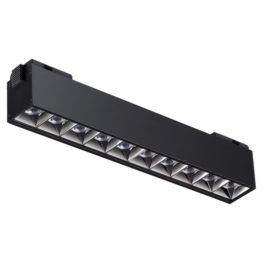Трековый светильник для низковольного шинопровода NOVOTECH 358524 KIT черный