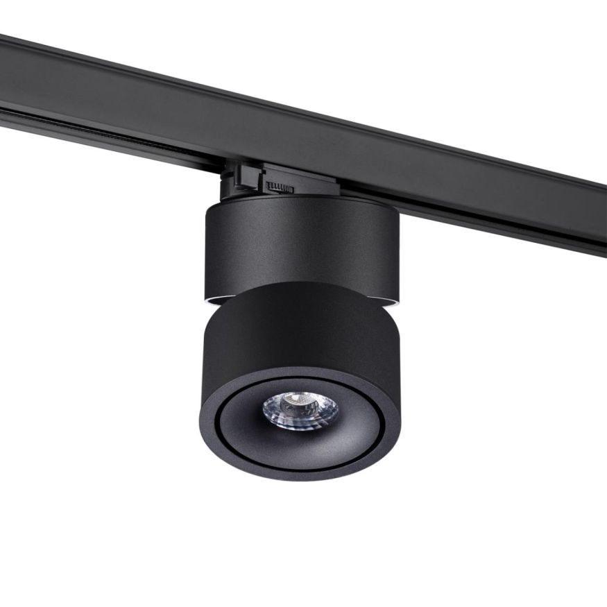 Трехфазный трековый светодиодный светильник NOVOTECH 358779 GRODA черный