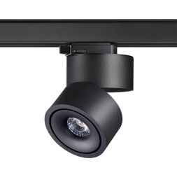Трехфазный трековый светодиодный светильник NOVOTECH 358779 GRODA черный