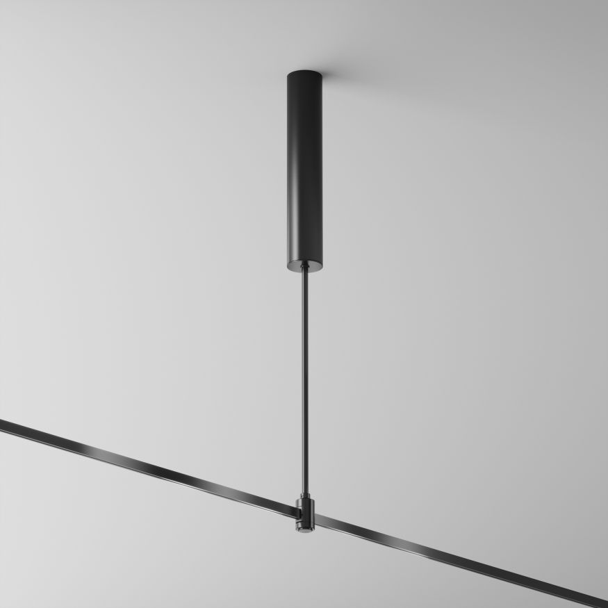 Комплектующие для систем освещения с токоведущими элементами Technical TRA159C-BB1-B MAYTONI Accessories for tracks Flarity Черный