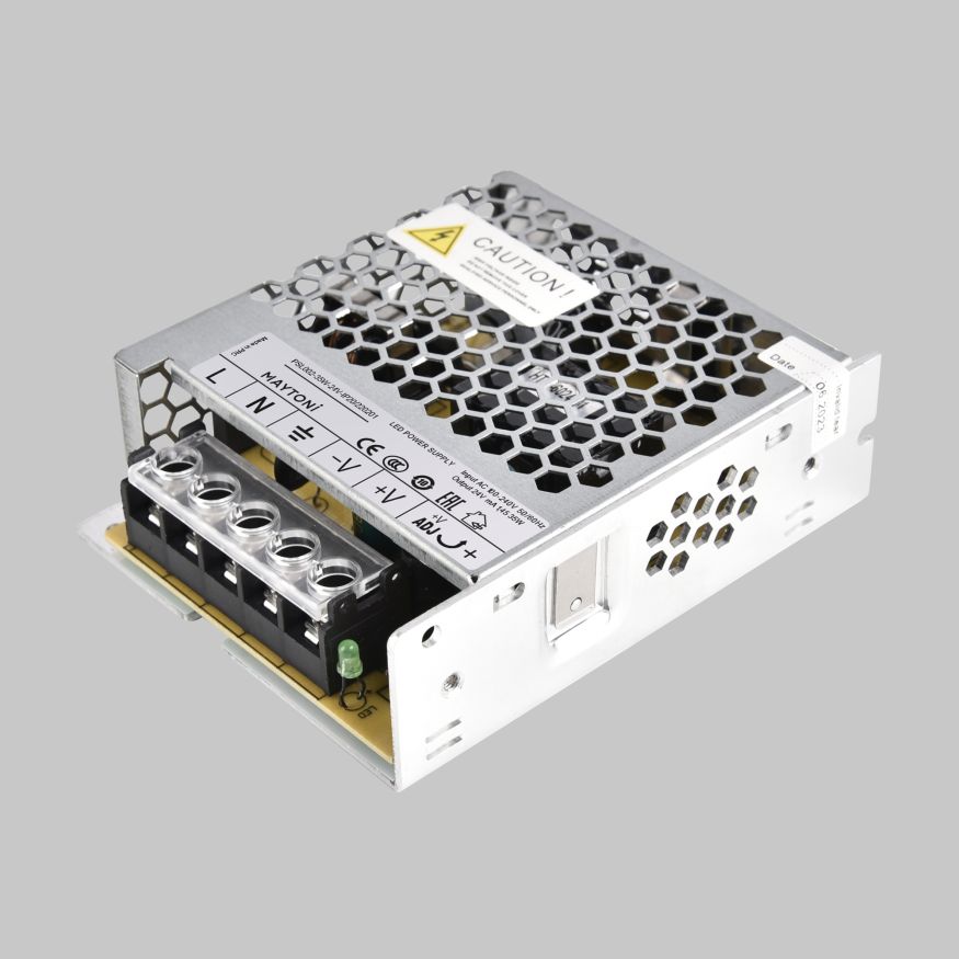 Источник напряжения Led Strip 220201 MAYTONI Блоки питания 24В Серебро