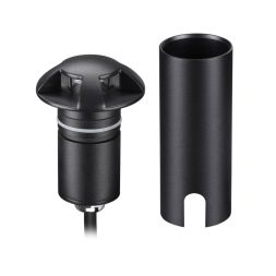 Встраиваемый грунтовый светильник ODEON LIGHT 6662/3GL WALD черный/металл