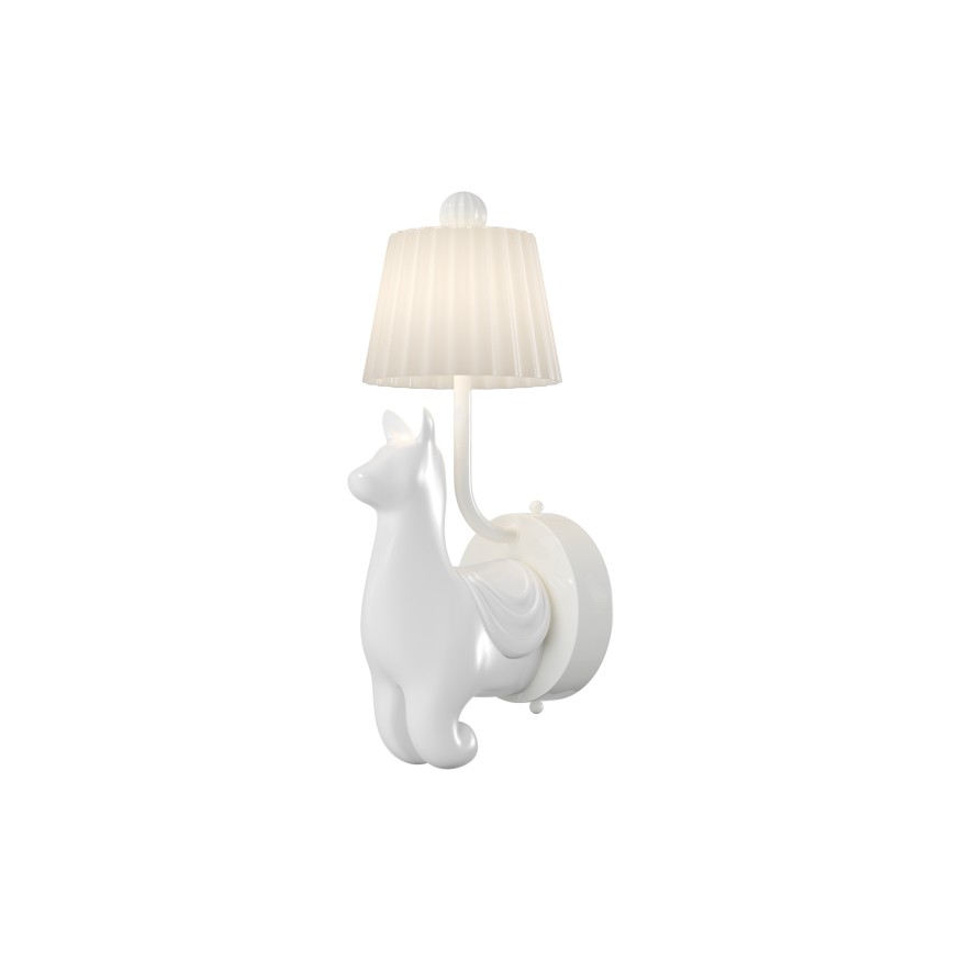 Настенный светильник (бра) Maytoni MOD377WL-L6W3K Maytoni Senor Alpaca Белый