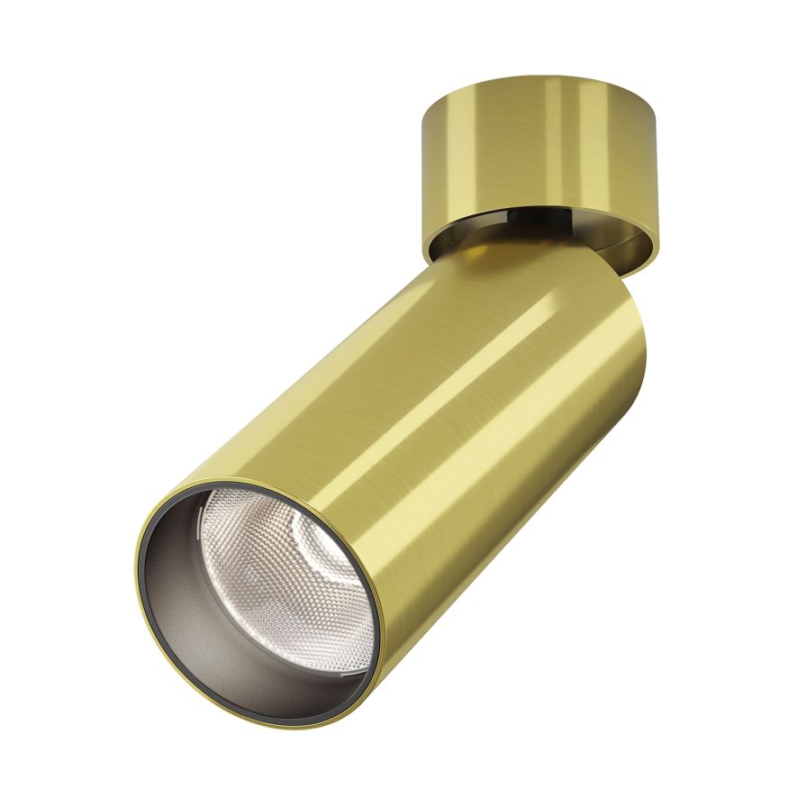 Потолочный светильник Technical C055CL-L12W4K-W-BS MAYTONI FOCUS LED Латунь