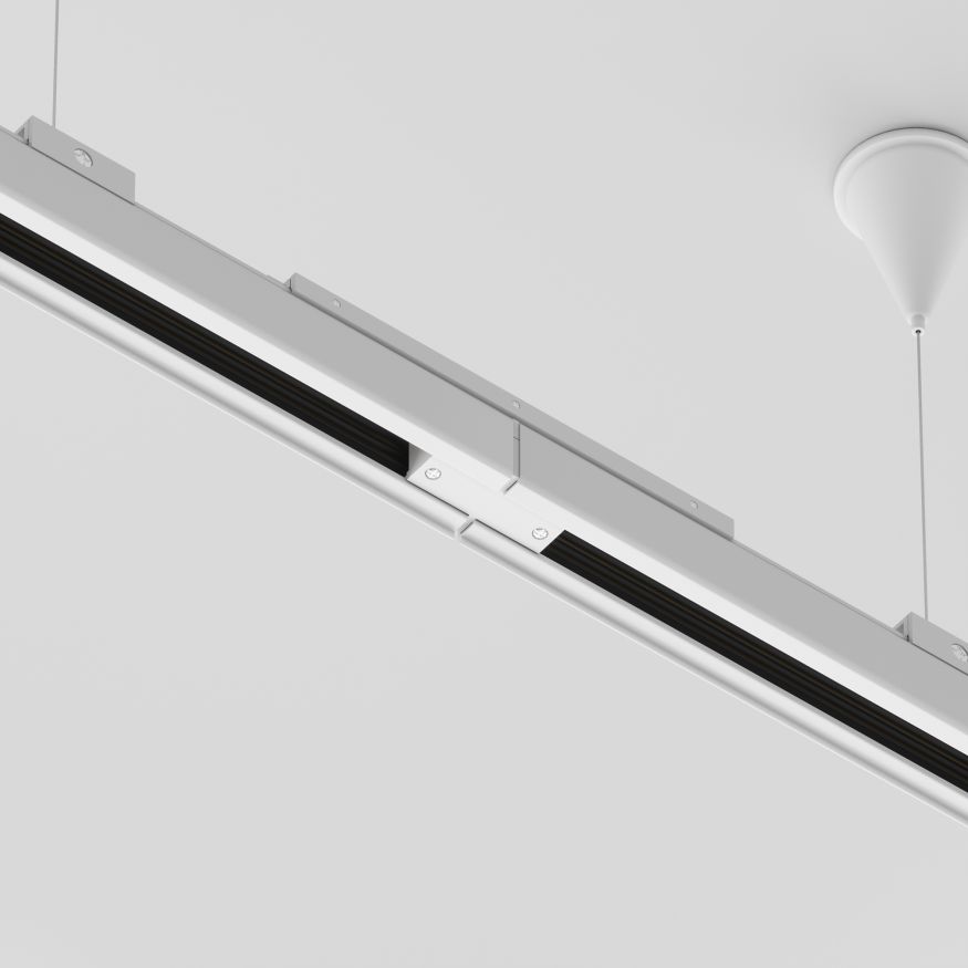 Комплектующие для систем освещения с токоведущими элементами Technical TRA005CI-31W MAYTONI Accessories for tracks Trinity Белый