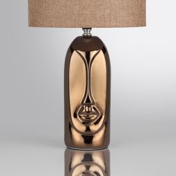 Настольная лампа LUMION 8149/1Т AKIVI бронза, бежевый