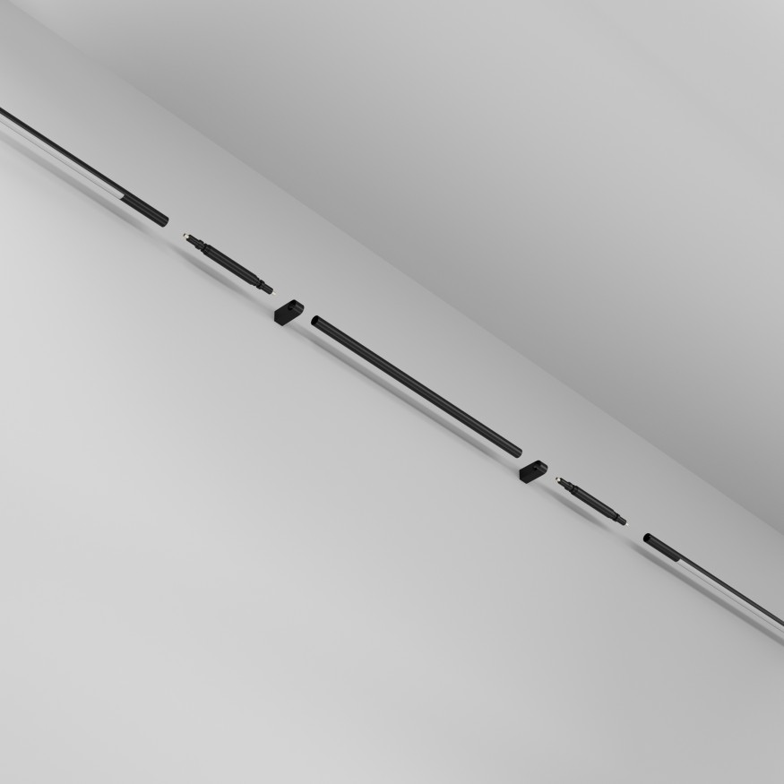 Комплектующие для систем освещения с токоведущими элементами Technical CA001-L500-B MAYTONI Accessories for system Axity Черный