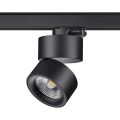 Трехфазный трековый светодиодный светильник NOVOTECH 358787 GRODA черный