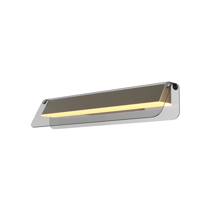 Настенный светильник (бра) Maytoni MOD296WL-L10BS3K Maytoni Flat Черный и Латунь