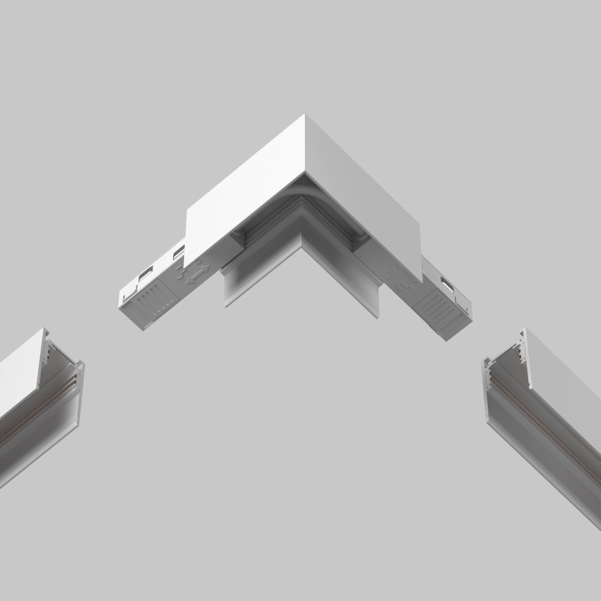 Комплектующие для систем освещения с токоведущими элементами Technical TRA034CPC-42W-15-1 MAYTONI Accessories for tracks Exility Белый
