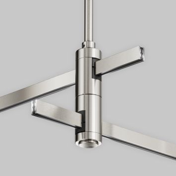 Комплектующие для систем освещения с токоведущими элементами Technical TRA156C-D1-PT MAYTONI Accessories for tracks Flarity Платина