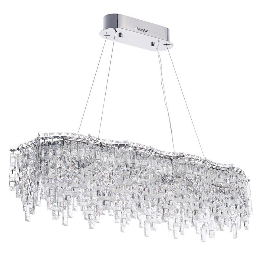 Люстра ODEON LIGHT 5074/12 ROLTA хром/прозрачный