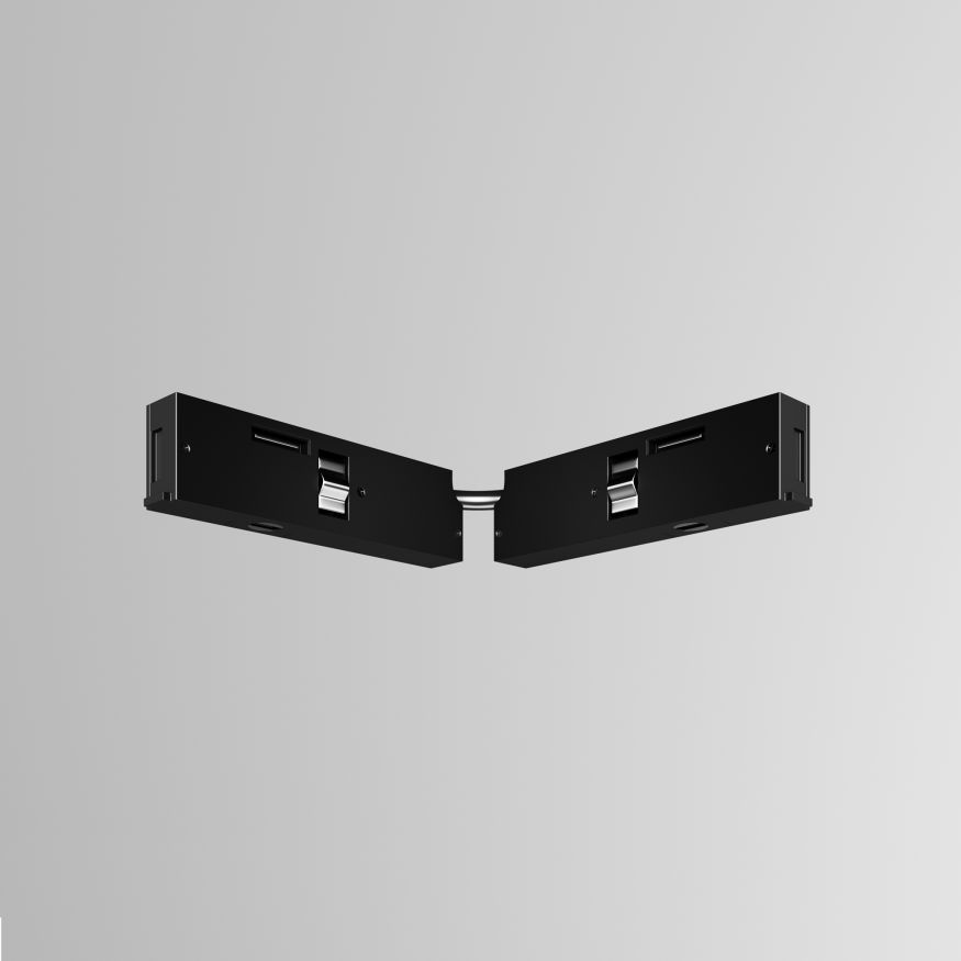 Комплектующие для систем освещения с токоведущими элементами Technical TRA184CPC-1B-3 MAYTONI Accessories for tracks Levity Черный